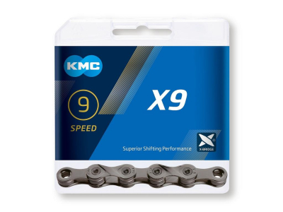 Reťaz KMC X9 Gray, 9 Speed