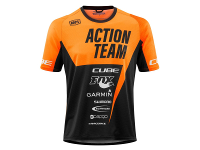 Dres CUBE Edge Action Team Orange'n'Black