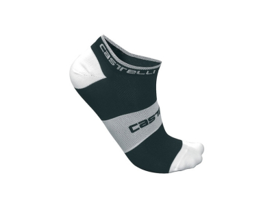 Ponožky Castelli 7069 LOWBOY 010 čierna/biela