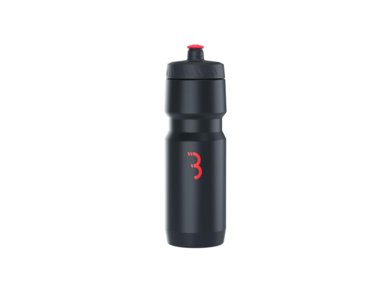 Fľaša 0,75l s náustkom SoftLock BBB BWB-05 COMPTANK XL 3.0, čierna/červená