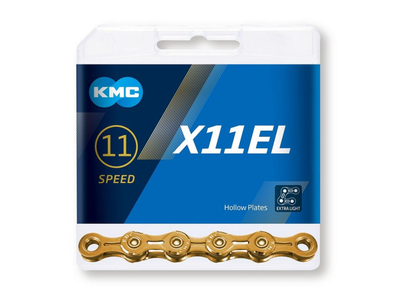 Reťaz KMC X11EL Ti-N Gold, 11 Speed