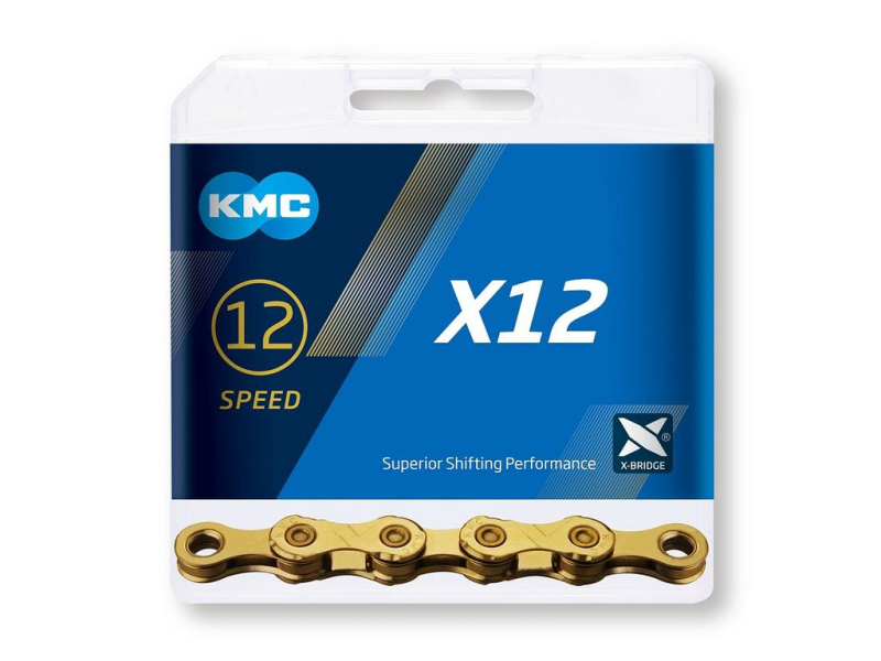 Reťaz KMC X12 Ti-N Gold, 12 Speed