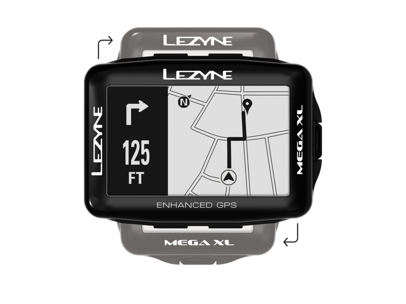 LEZYNE cyklonavigácia MEGA XL GPS HR/ProSC loaded