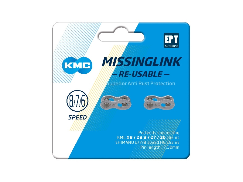Spojka reťaze KMC MissingLink EPT 6/7/8 (2kusy)
