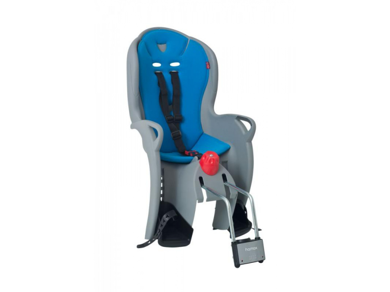 Detská sedačka HAMAX Sleepy svetlo šedá-modrá