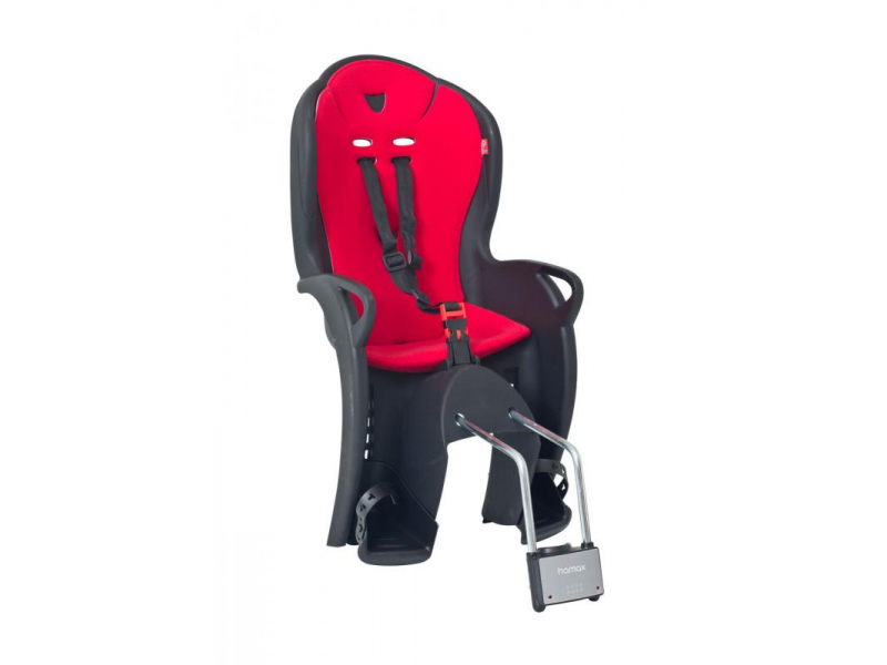 Detská sedačka HAMAX Kiss čierno-červená