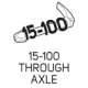 15-100 Thru Axle
