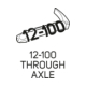 12-100 THRU-AXLE